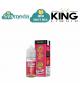 KING LIQUID BISQUIT CREAM STRAWBERRY MINI SHOT MIX 10ML