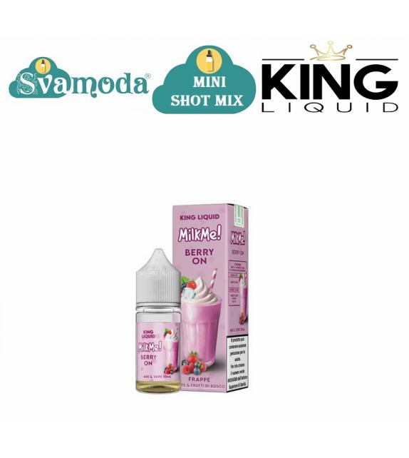 KING LIQUID MILK ME! BERRY ON MINI SHOT MIX 10ML