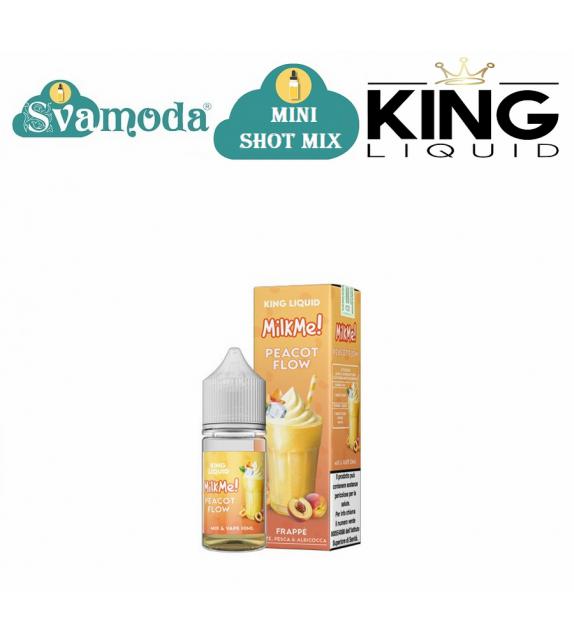 KING LIQUID MILK ME! PEACOT FLOW MINI SHOT MIX 10ML