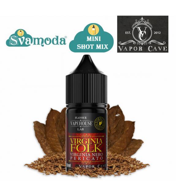 VAPOR CAVE VIRGINIA FOLK MINI SHOT MIX 10ML