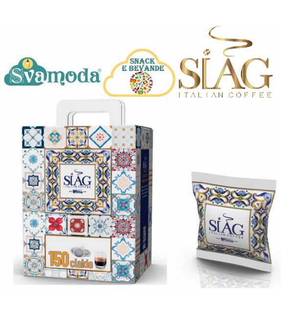 SIAG CAFFE' BLU MEDITERRANEA 150PZ