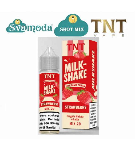 TNT VAPE MILKSHAKE STRAWBERRY SHOT MIX 20ML