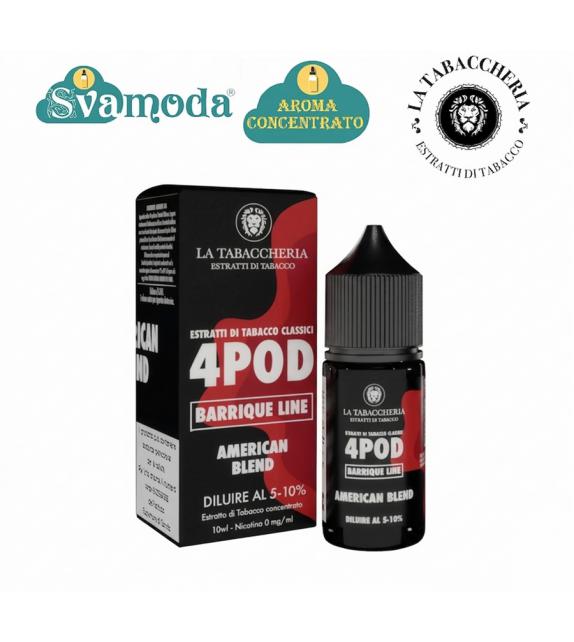 LA TABACCHERIA 4POD AMERICAN BLEND CONCENTRATO 10ML
