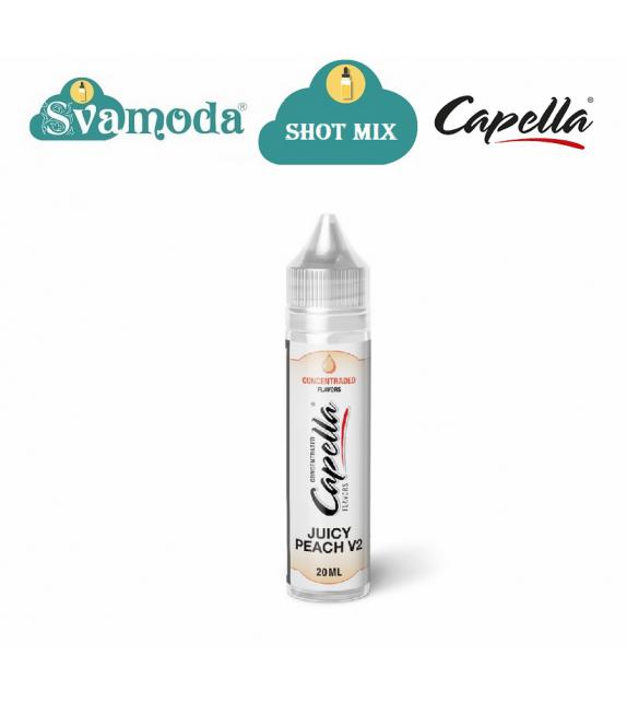 CAPELLA JUICY PEACH V2 SHOT MIX 20ML