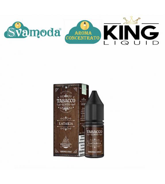 KING LIQUID TABACCO LENTO LATAKIA AROMA CONCENTRATO 10ML