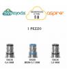 ASPIRE TIGON RESISTENZA SINGOLA
