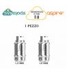 ASPIRE NAUTILUS X RESISTENZA SINGOLA