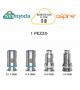 ASPIRE BP COIL RESISTENZA SINGOLA