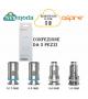 ASPIRE BP COIL RESISTENZA CONFEZIONE 5 PZ