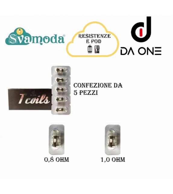 DA ONE TICO T COIL RESISTENZA CONFEZIONE 5 PZ