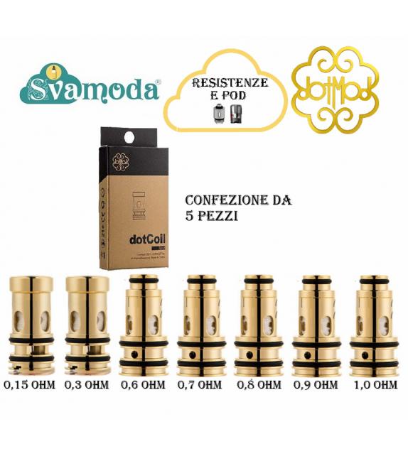DOTMOD DOTCOIL RESISTENZA CONFEZIONE 5 PZ