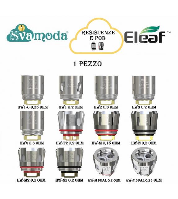 ELEAF HW RESISTENZA SINGOLA
