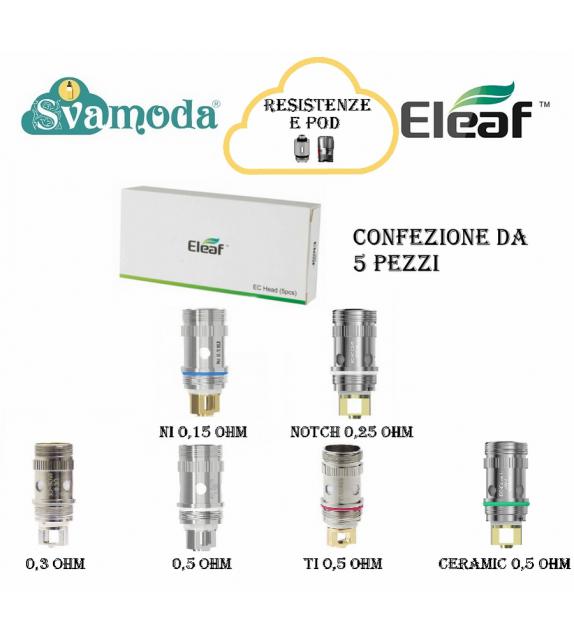 ELEAF EC RESISTENZA CONFEZIONE 5 PZ