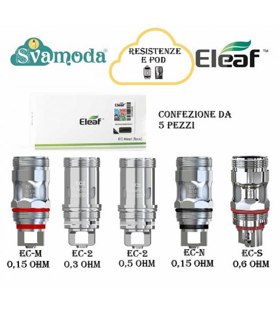 ELEAF EC2 RESISTENZA CONFEZIONE 5 PZ