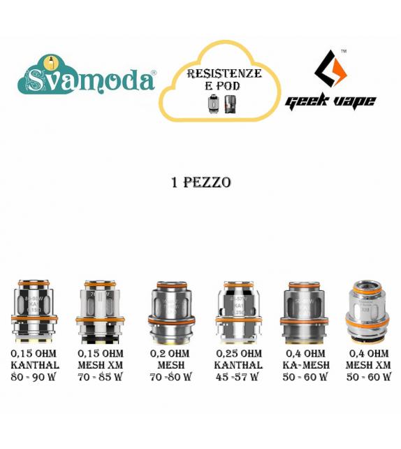 GEEK VAPE Z COIL SUB OHM RESISTENZA SINGOLA