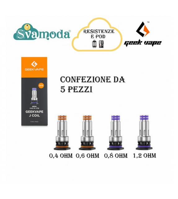 GEEK VAPE J COIL CONFEZIONE 5 PZ