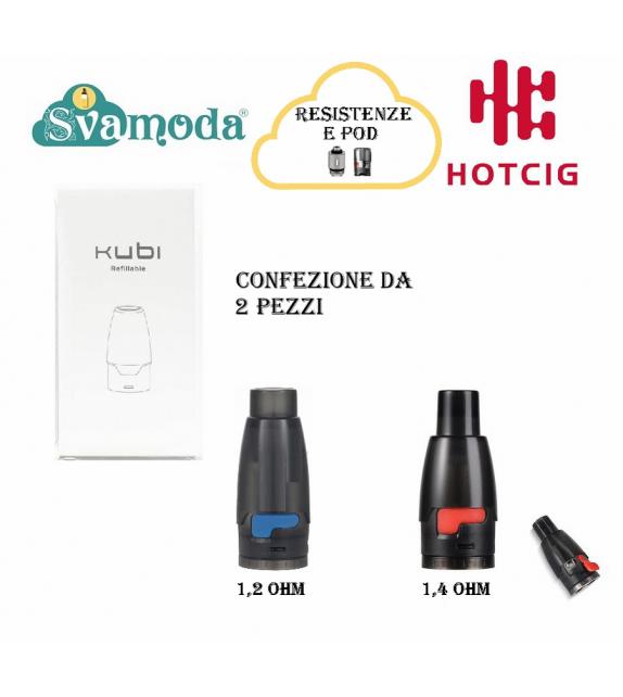 HOTCIG KUBI FILTER POD CONFEZIONE 2 PZ