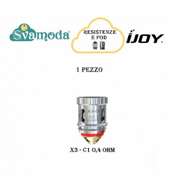 IJOY CAPTAIN X3-C1 RESISTENZA SINGOLA