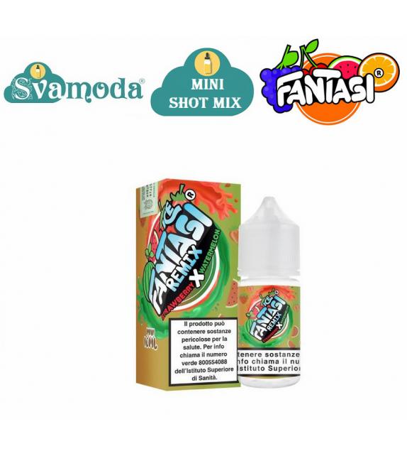 FANTASI REMIX STRAWBERRY X WATERMELON ICE MINI SHOT MIX 10ML
