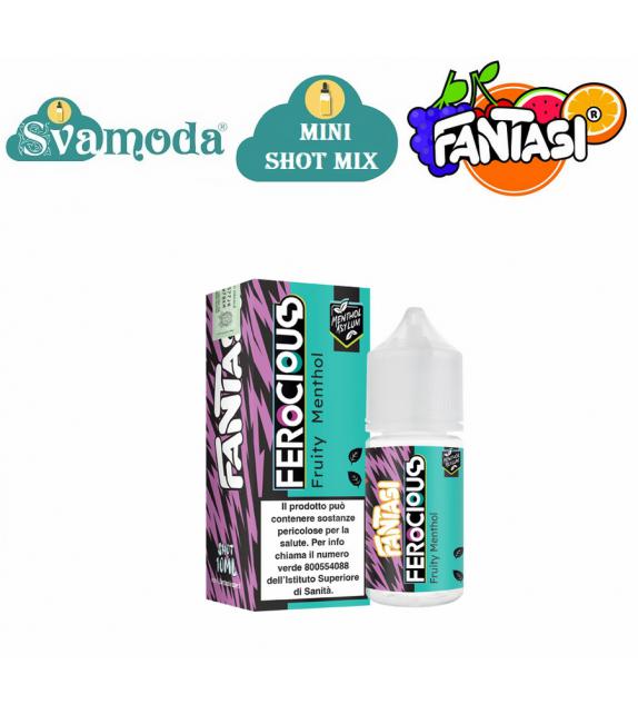 FANTASI FEROCIOUS FRUITY MENTHOL MINI SHOT MIX 10ML