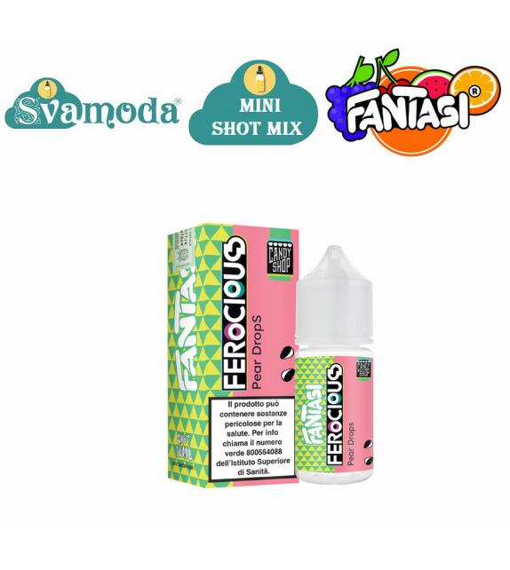 FANTASI FEROCIOUS PEAR DROPS MINI SHOT MIX 10ML