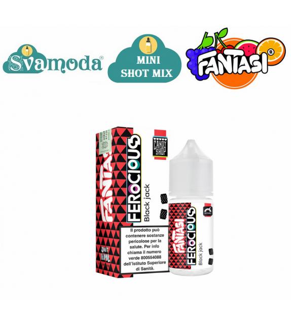 FANTASI FEROCIOUS BLACK JACK MINI SHOT MIX 10ML