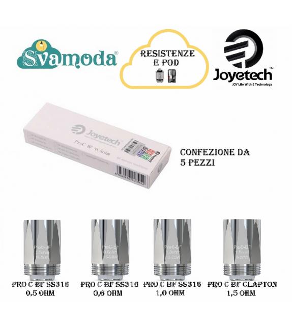 JOYETECH PRO C BF RESISTENZA CONFEZIONE 5 PZ