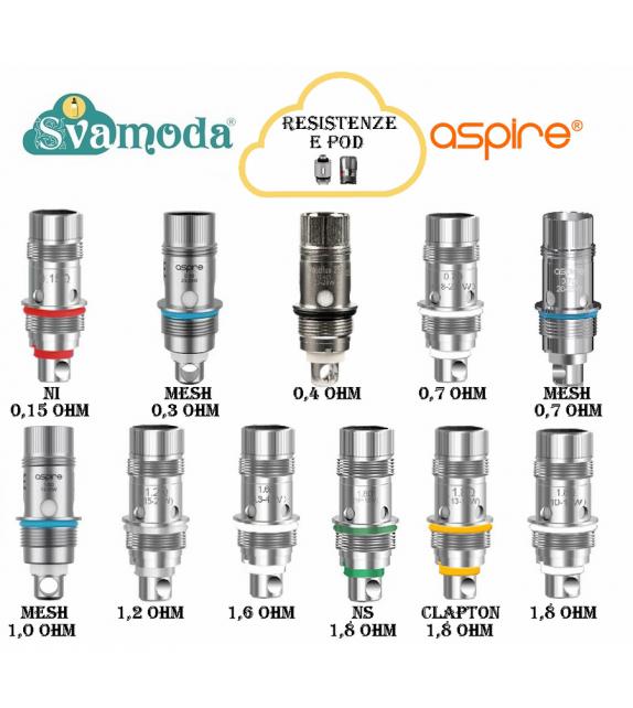 ASPIRE NAUTILUS BVC RESISTENZA