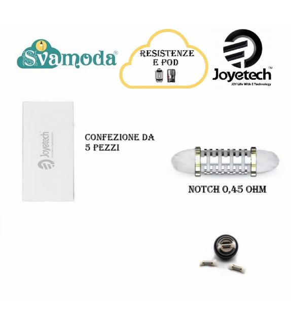 JOYETECH NOTCHCORE RESISTENZA CONFEZIONE 5 PZ