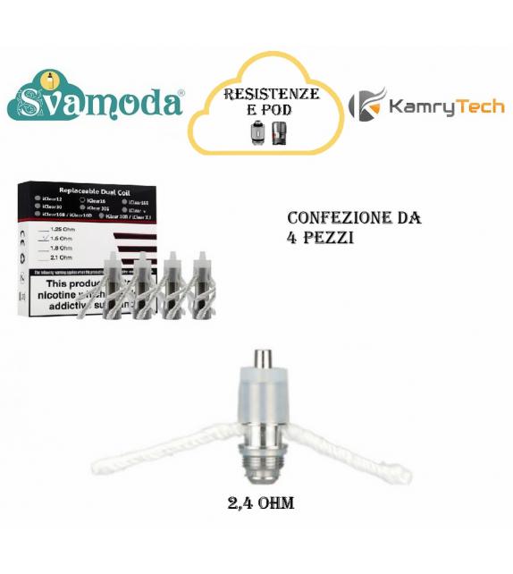 KAMRYTECH PIPA K 1000 RESISTENZA CONFEZIONE 4 PZ