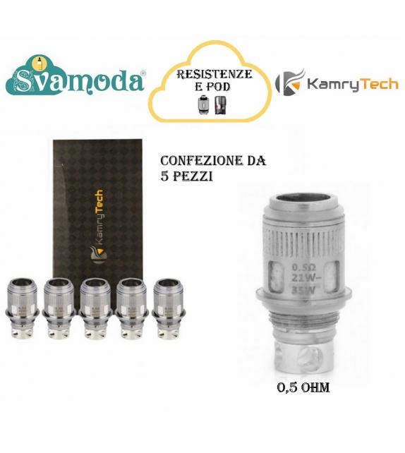 KAMRYTECH PIPA K 1000 PLUS RESISTENZA CONFEZIONE 5 PZ