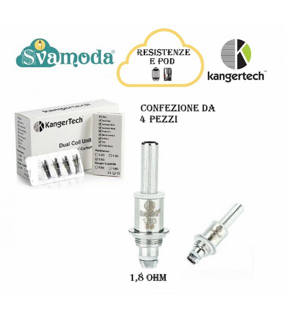 KANGERTECH UNIT RESISTENZA CONFEZIONE 4 PZ