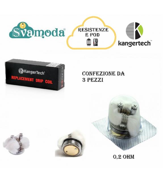 KANGERTECH DRIP BOX RESISTENZA CONFEZIONE 3 PZ