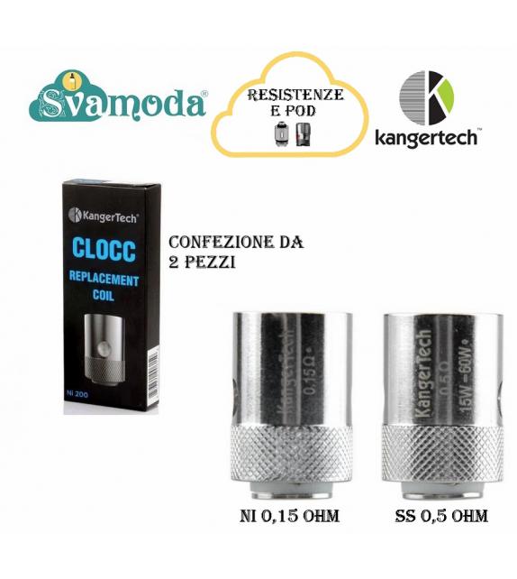 KANGERTECH CLOCC RESISTENZA CONFEZIONE 2 PZ