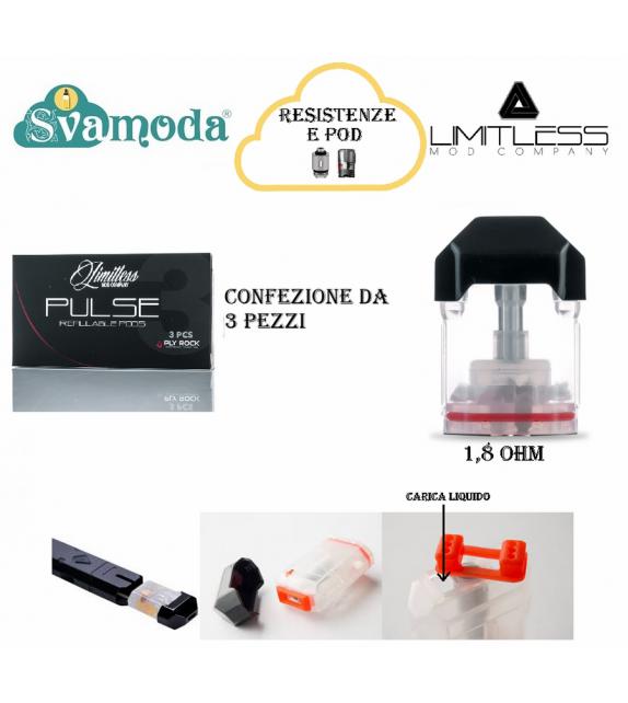 LIMITLESS PULSE POD CONFEZIONE 3 PZ