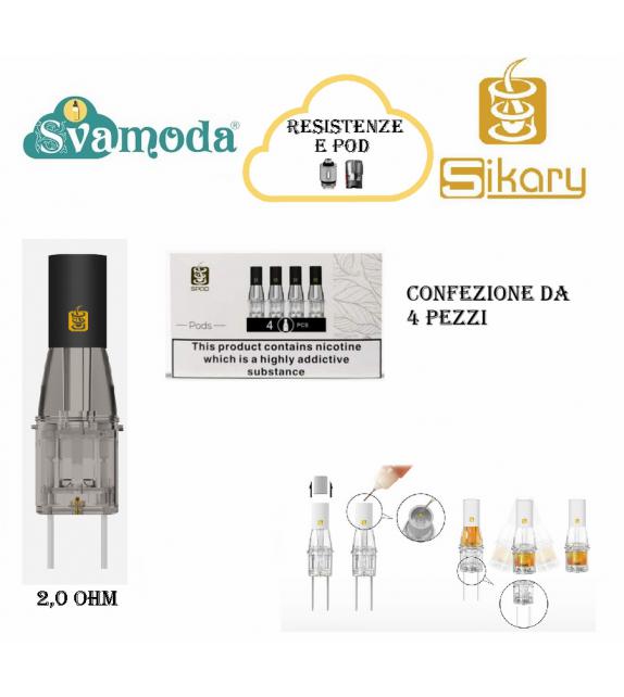 SIKARY SPOD POD CONFEZIONE 4 PZ