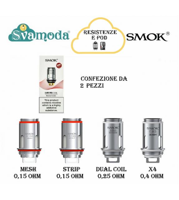 SMOK VAPE PEN RESISTENZA CONFEZIONE 2 PZ