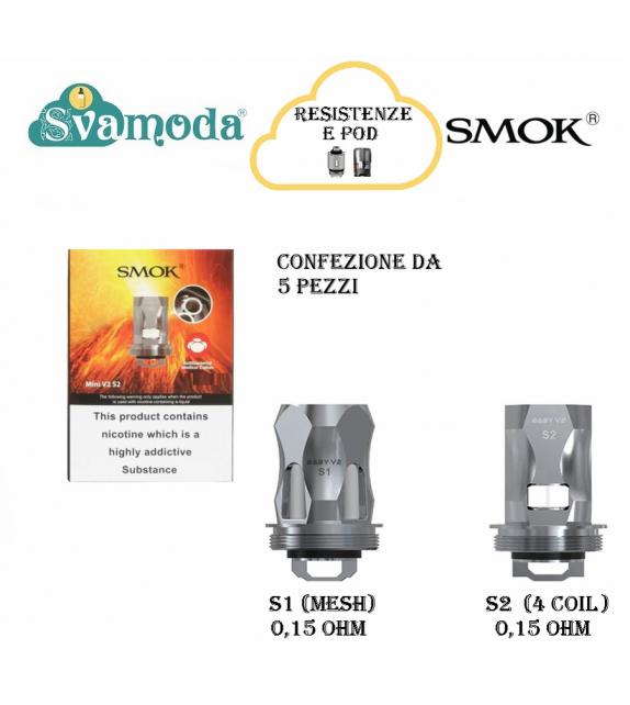 SMOK BABY V2 RESISTENZA CONFEZIONE 5 PZ