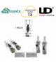 UD YOUDE TECNHOLOGY ZEEP 2 POD OPEN TRASPARENTE MESH 1,0 OHM POD SINGOLA