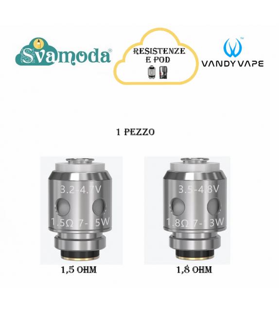 VANDY VAPE BERSERKER RESISTENZA SINGOLA