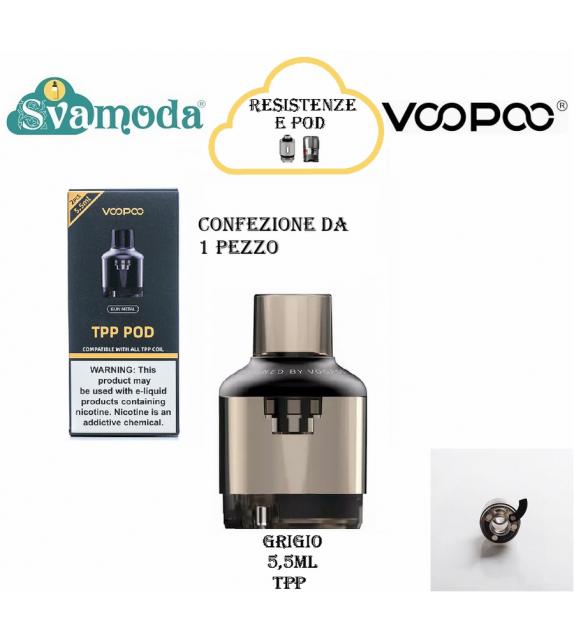 VOOPOO DRAG TPP POD 5,5ML CONFEZIONE 1 PZ