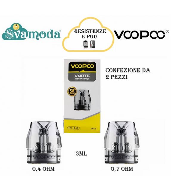 VOOPOO VMATE V3 TOP FILL POD CONFEZIONE 2 PZ