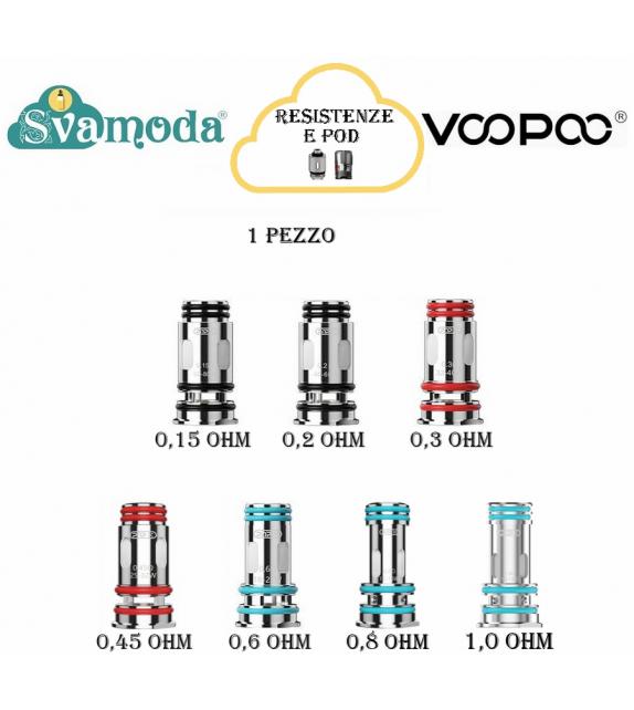 VOOPOO PNP X RESISTENZA CONFEZIONE 5 PZ