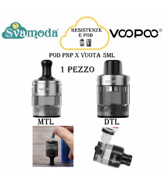 VOOPOO POD PNP X 5ML POD CONFEZIONE 1 PZ