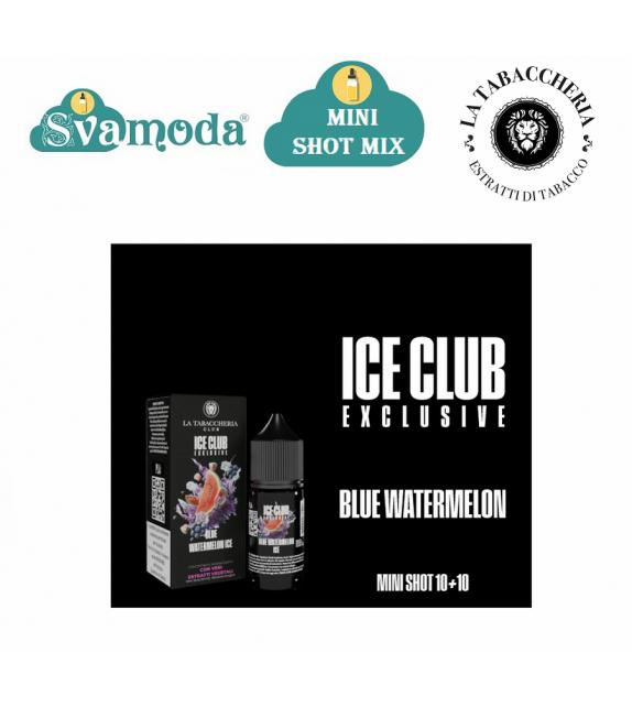 LA TABACCHERIA ICE CLUB BLUE WATERMELON ICE MINI SHOT MIX 10ML