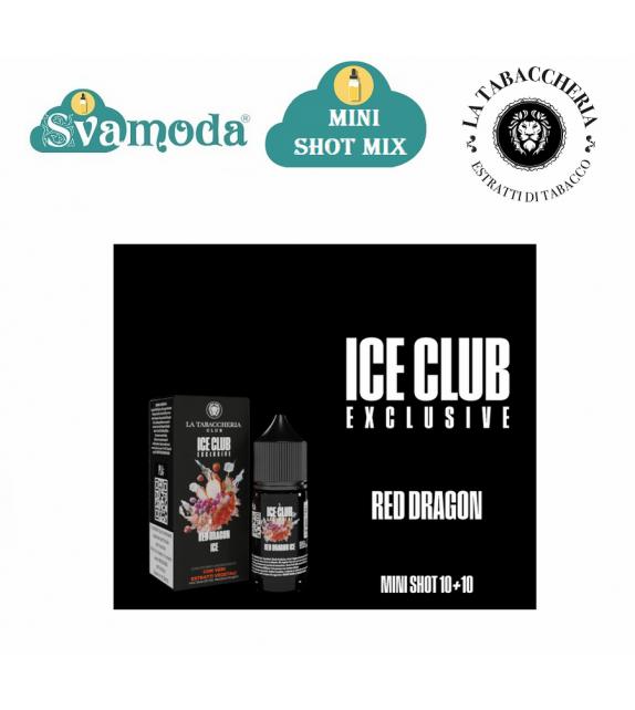 LA TABACCHERIA ICE CLUB RED DRAGON ICE MINI SHOT MIX 10ML
