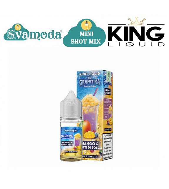 KING LIQUID GRANITIKA MANGO & FRUTTI DI BOSCO SHOT MIX 10ML