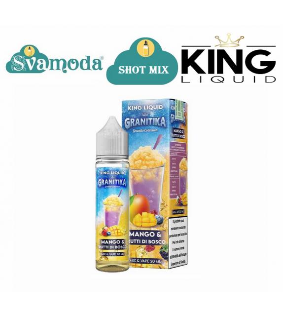 KING LIQUID GRANITIKA MANGO & FRUTTI DI BOSCO SHOT MIX 20ML