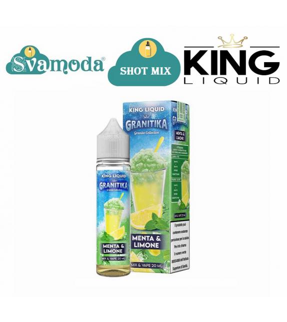 KING LIQUID GRANITIKA LIMONE & MENTA SHOT MIX 20ML