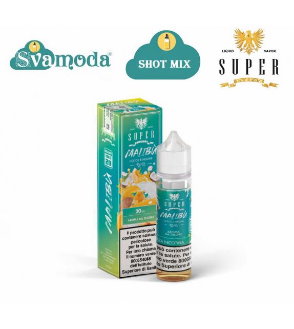 SUPER FLAVOR MALIBU' SHOT MIX 20ML